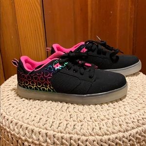 Flash Lights light up heart shoes